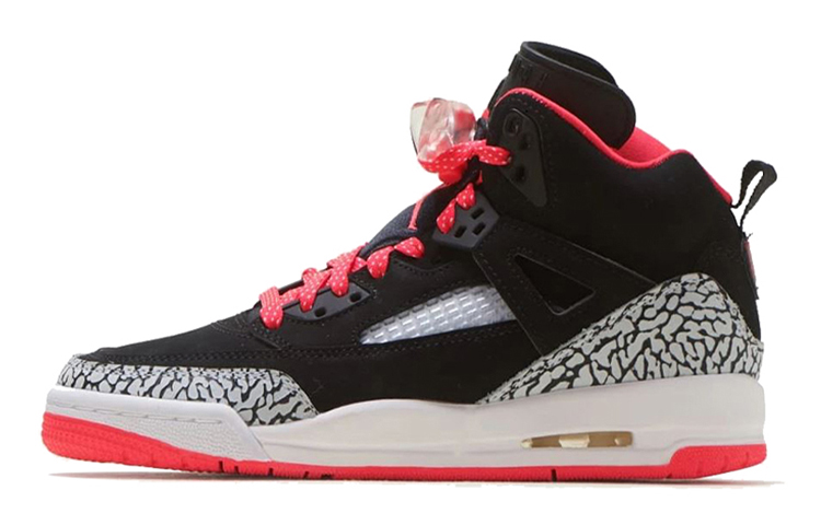 Buy Jordan Spizike 緩震防滑耐磨 高筒 復古籃球鞋 女款 黑紅