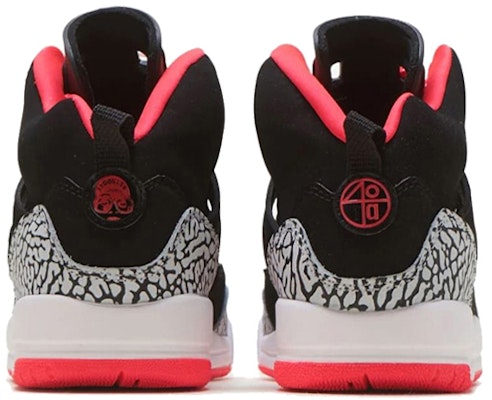 Jordan Spizike 緩震防滑耐磨 高筒 復古籃球鞋 女款 黑紅 Shop Jordan Spizike 緩震防滑耐磨 高筒 復古籃球鞋 女款 黑紅