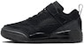 (JR) Air Jordan Spizike Low 'Black Cat' Lelaki Hitam FQ3951-001