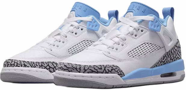 (JR) Air Jordan Spizike Low 'UNC' Retro Azul Carolina FQ3950-141 Lookbook (JR) Air Jordan Spizike Low 'UNC' Retro Azul Carolina FQ3950-141