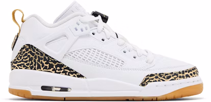 (Youth) Air Jordan Spizike Low 'White Black Metallic Gold' HJ9022-100 (Youth) Air Jordan Spizike Low 'White Black Metallic Gold' HJ9022-100