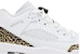(JR) Air Jordan Spizike Rendah 'Putih Hitam Emas Metalik' HJ9022-100