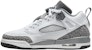 (JR) Air Jordan Spizike Rendah 'Putih Kelabu Sejuk' FQ3950-102