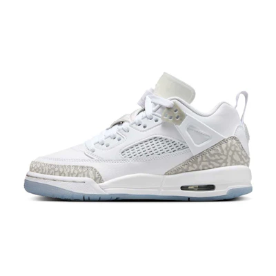 (Youth) Jordan Spizike Low 'White Metallic Silver Barely Blue'