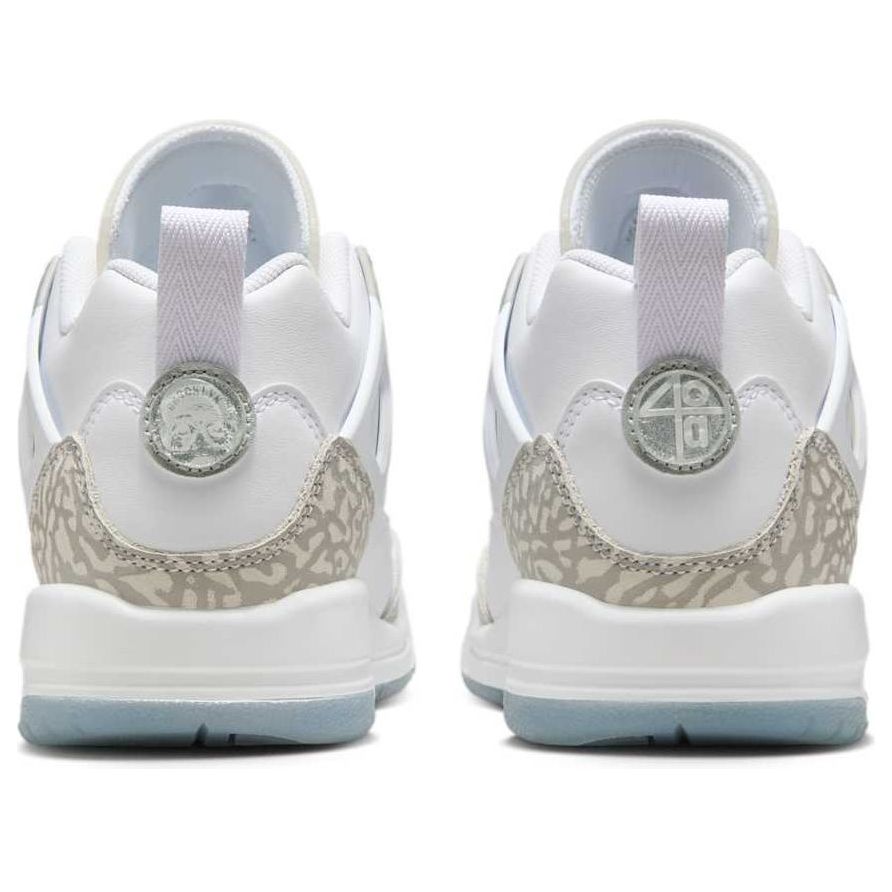 Purchase (JR) 에어 조던 스피자이크 로우 '화이트 메탈릭 실버 베얼리 블루' FQ3950-103