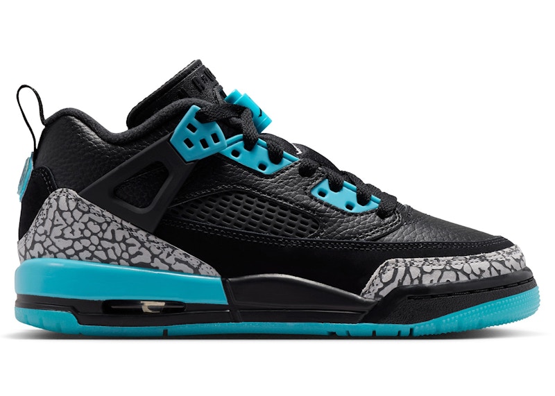 Buy (JR) Air Jordan Spizike Low Hitam Gamma Biru FQ3950-005