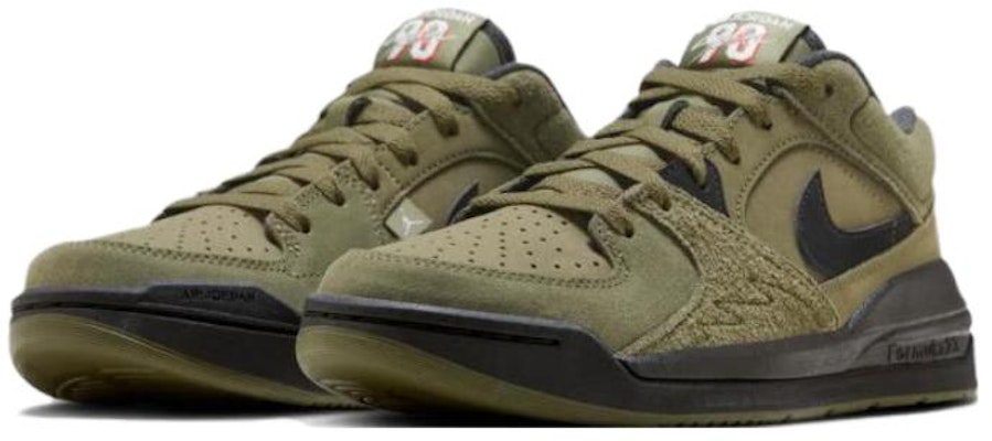(Youth) Air Jordan Stadium 90 'Medium Olive' HF6014-201 Lookbook (Youth) Air Jordan Stadium 90 'Medium Olive' HF6014-201