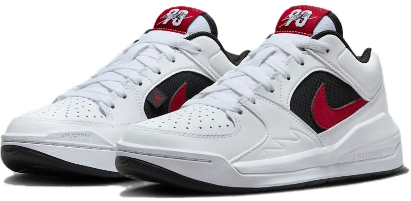 (JR) Air Jordan Stadium 90 '白黑红' DX4399-116 Lookbook (JR) Air Jordan Stadium 90 '白黑红' DX4399-116
