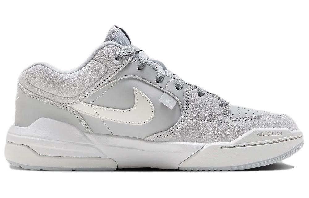 Order 喬丹運動場90 百搭舒適簡約 減震耐磨 低幫 生活休閒鞋 GS 灰白