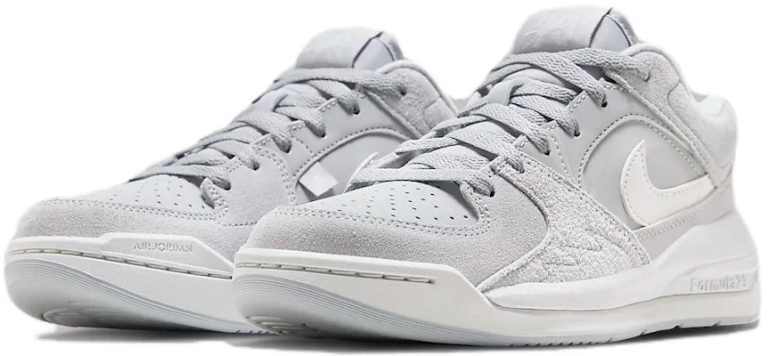 (JR) Air Jordan Stadium 90 'Wolf Grey' Abu Serigala HF6014-002 Lookbook (JR) Air Jordan Stadium 90 'Wolf Grey' Abu Serigala HF6014-002
