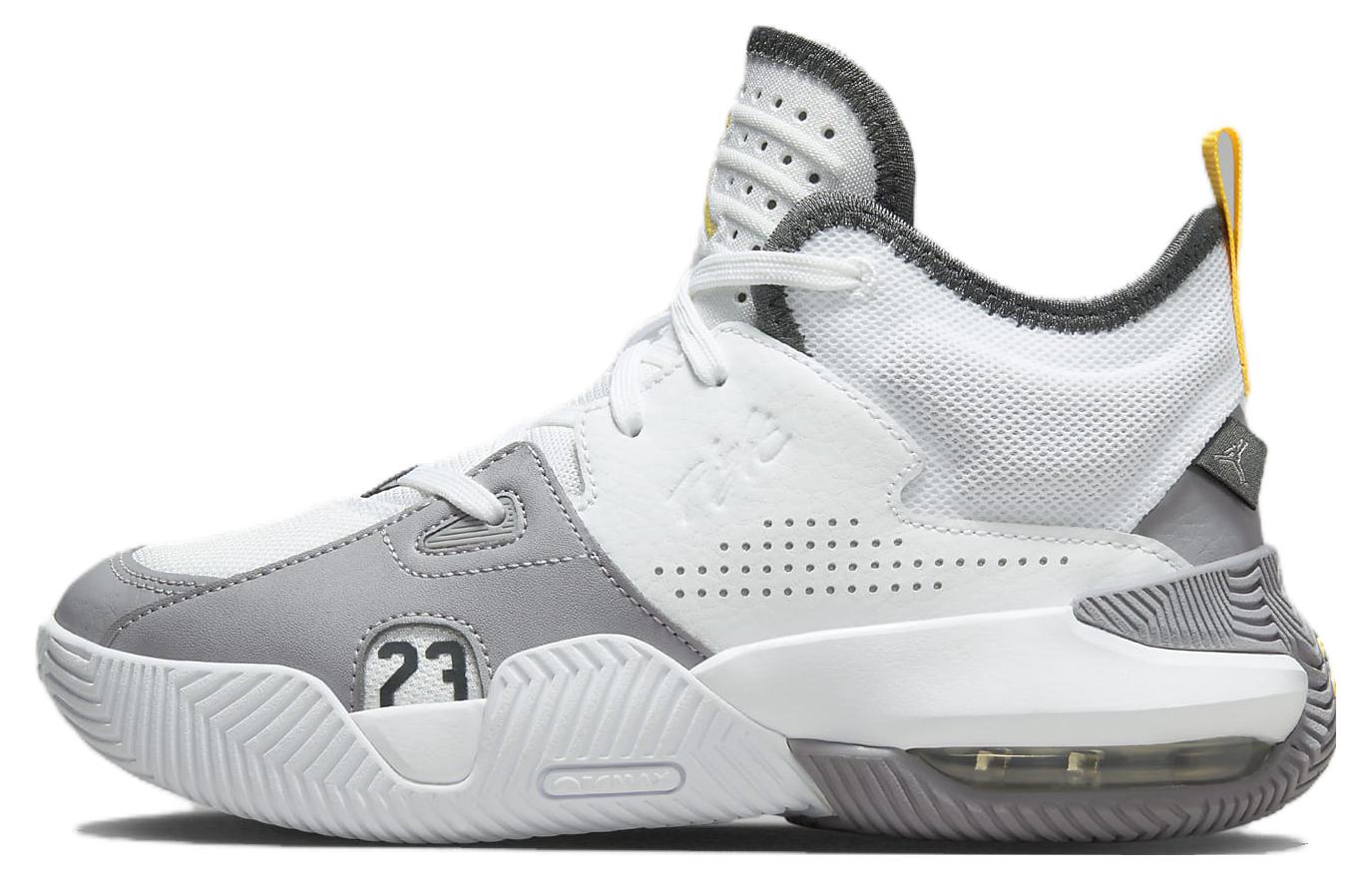 (Youth) Air Jordan Stay Loyal 2 'White Cement Grey Gold' DQ8398-103