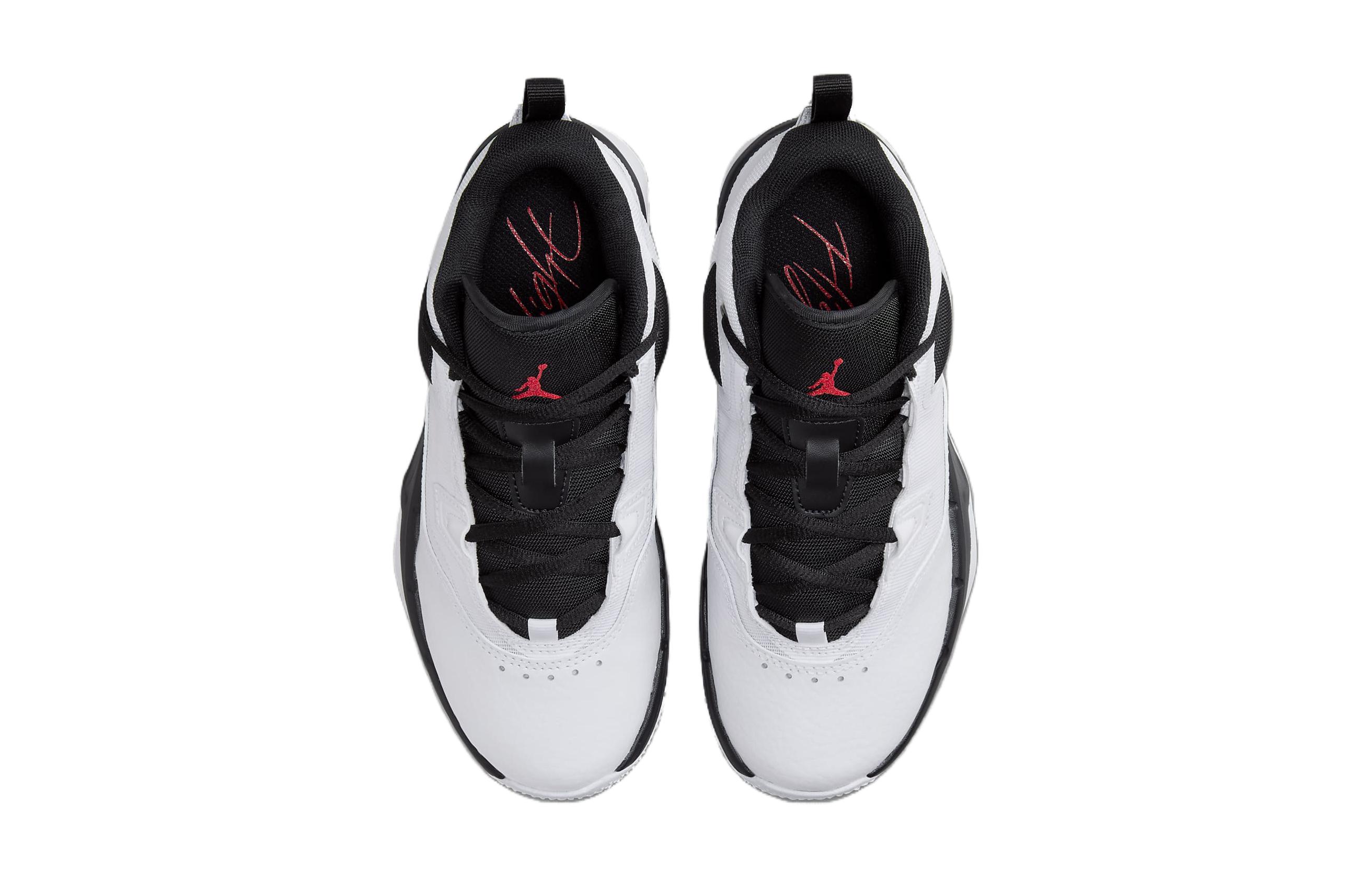 Lookbook 大童 Jordan Stay Loyal 3 舒適百搭 低筒 兒童籃球鞋 白黑色