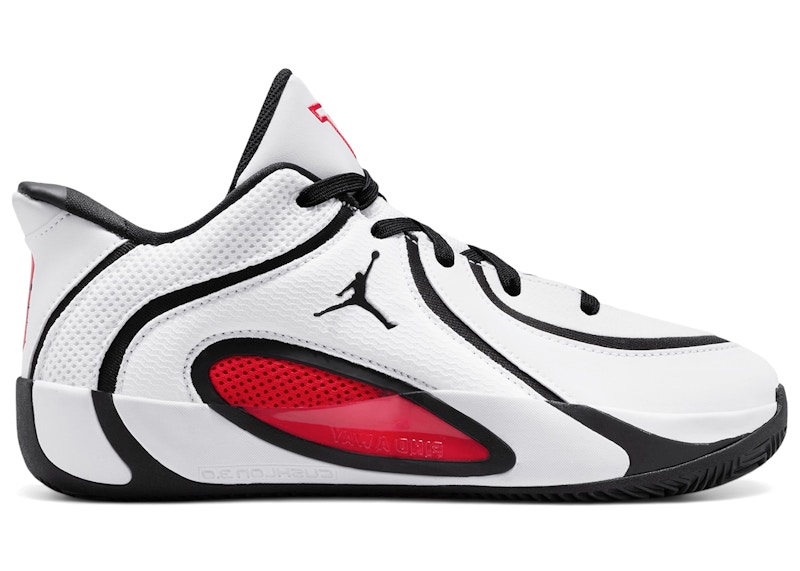 (Youth) Air Jordan Tatum 4 'White University Red' HQ4611-101