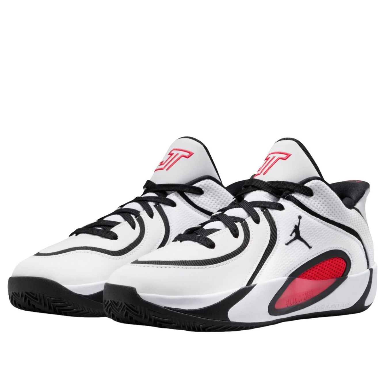 Lookbook (JR) Air Jordan Tatum 4 ''白色大學紅'' HQ4611-101