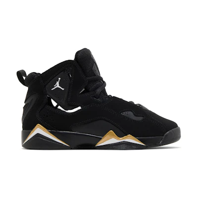 (Youth) Jordan True Flight 2023 'Black Metallic Gold'