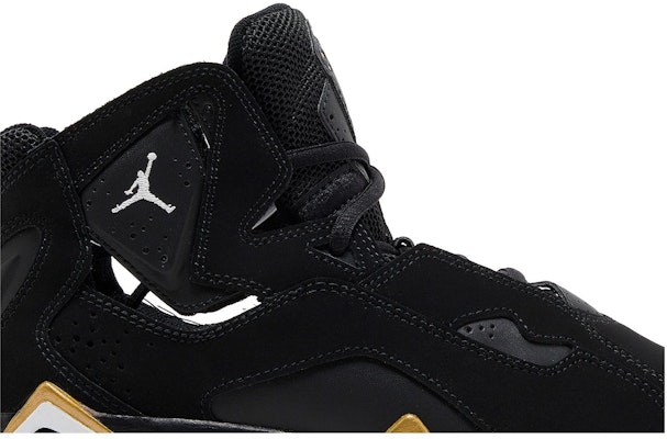 (JR) Air Jordan True Flight 2023 'Hitam Emas Metalik' 343795-017 Order (JR) Air Jordan True Flight 2023 'Hitam Emas Metalik' 343795-017