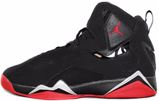 (Youth) Air Jordan True Flight 'Black Red' 343795-003 (Youth) Air Jordan True Flight 'Black Red' 343795-003