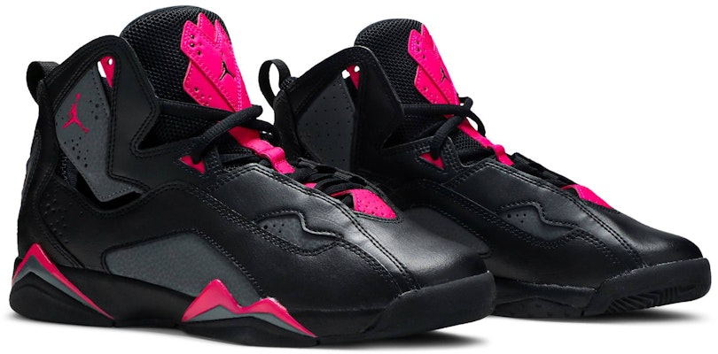 Jordan true flight sales pink and black