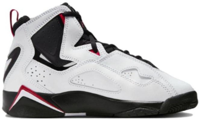 (JR) 耐克Air Jordan True Flight '白黑大学红' 343795-160 Order (JR) 耐克Air Jordan True Flight '白黑大学红' 343795-160