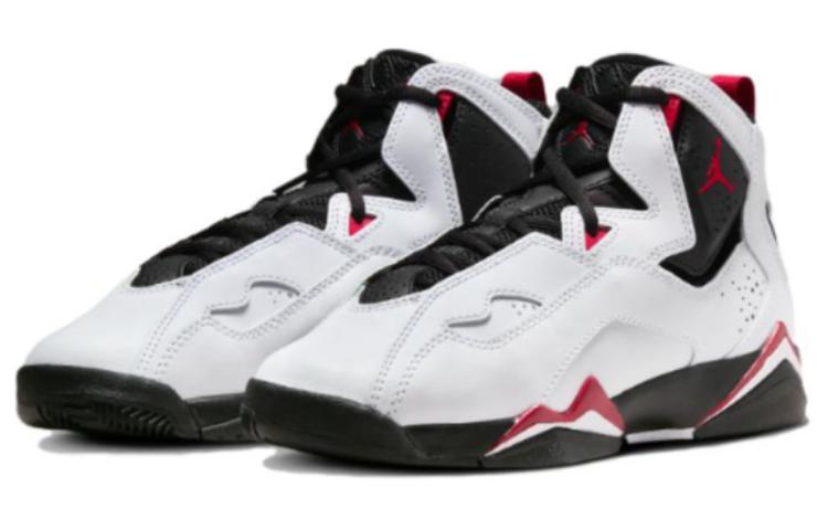 Lookbook (JR) 耐克Air Jordan True Flight '白黑大学红' 343795-160