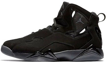 (Youth) Air Jordan True Flight BG 'Black Dark Grey' 343795-013 (Youth) Air Jordan True Flight BG 'Black Dark Grey' 343795-013