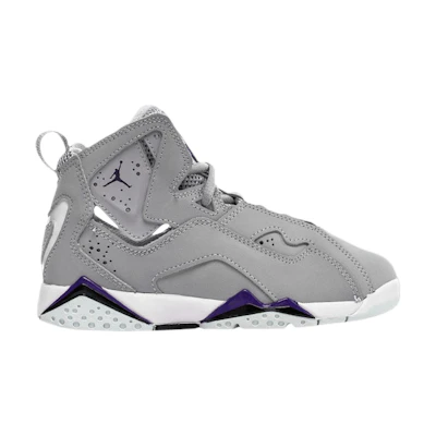 (Youth) Jordan True Flight BP 'Wolf Grey Purple'
