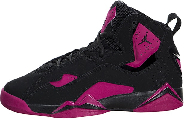 (JR) Air Jordan True Flight GG 'Hitam Fuchsia Sport' 342774-006 Buy (JR) Air Jordan True Flight GG 'Hitam Fuchsia Sport' 342774-006