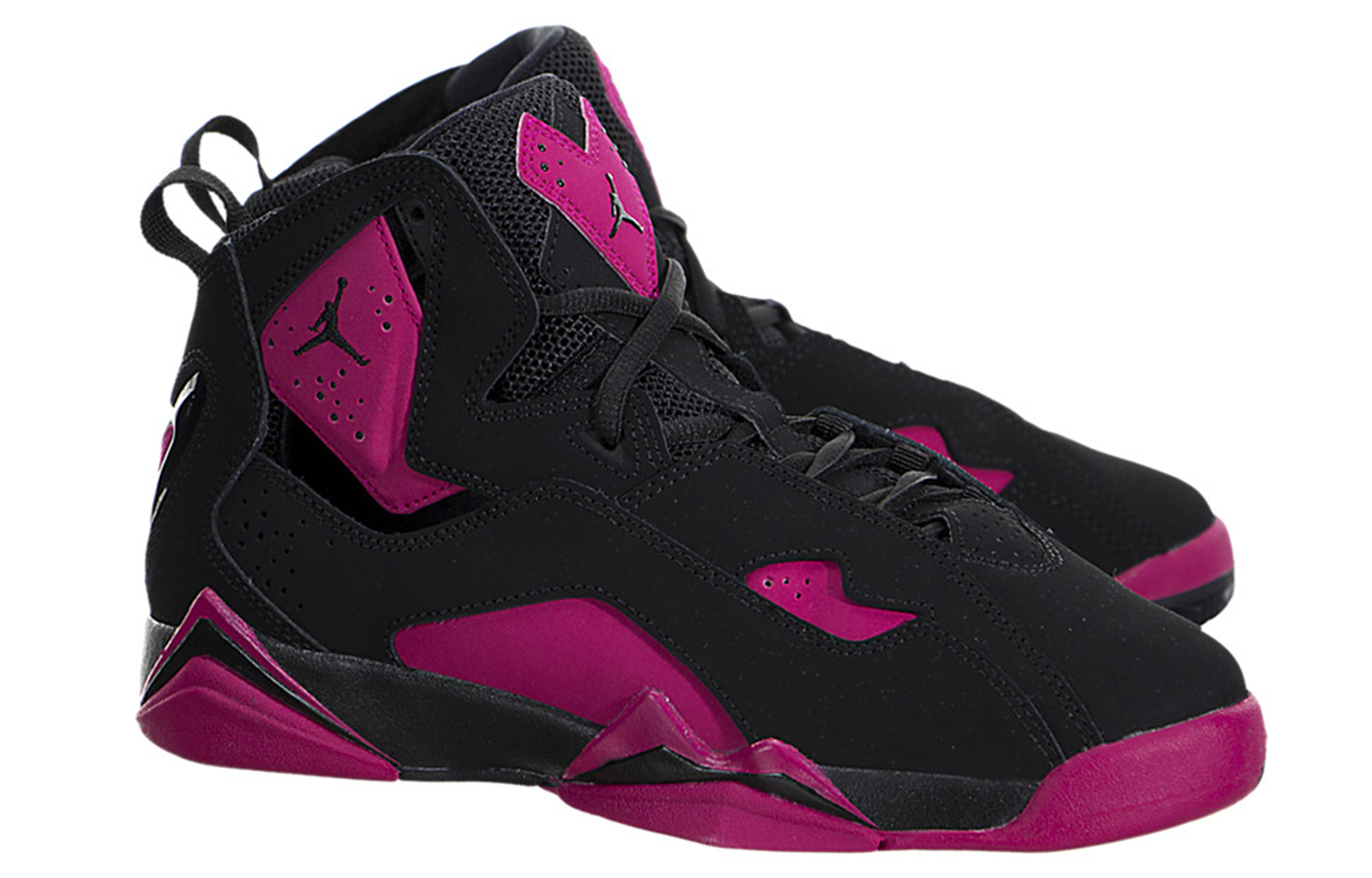 Order (JR) Air Jordan True Flight GG 'Negro Sport Fucsia' 342774-006
