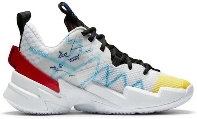 (Youth) Air Jordan Why Not Zer0.3 SE 3 'White Yellow Red' CN8107-100 Order (Youth) Air Jordan Why Not Zer0.3 SE 3 'White Yellow Red' CN8107-100