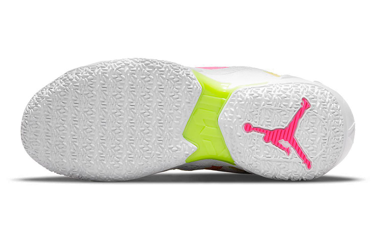 Details for (JR) Air Jordan Why Not Zer0.4 4 ''Weiß Rosa Gelb'' CQ9430-102
