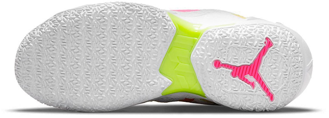 (Youth) Air Jordan Why Not Zer0.4 4 'White Pink Yellow' CQ9430-102 Details for (Youth) Air Jordan Why Not Zer0.4 4 'White Pink Yellow' CQ9430-102