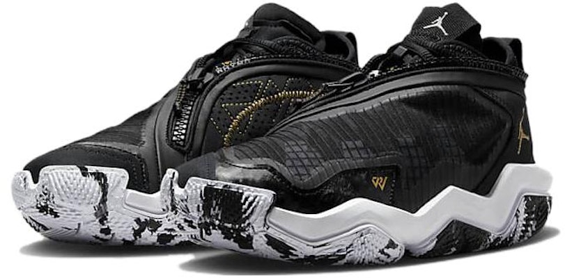 (Youth) Air Jordan Why Not Zer0.6 'Black Gold' DO7191-071 Lookbook (Youth) Air Jordan Why Not Zer0.6 'Black Gold' DO7191-071