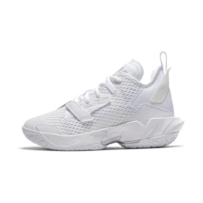 (Youth) Jordan Why Not Zer 0.4 White Actual