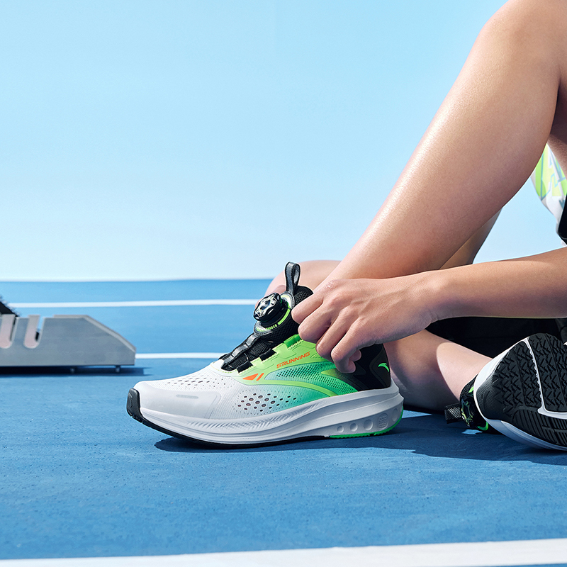 (Youth) Anta 骇浪LITE 'Green Black White' 圖 5