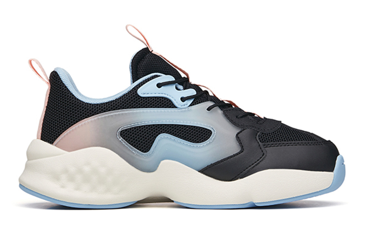 (Youth) Anta 'Badao Black Blue Pink' 圖 2