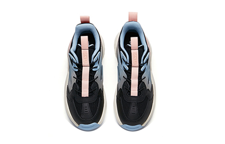 (Youth) Anta 'Badao Black Blue Pink' 圖 4
