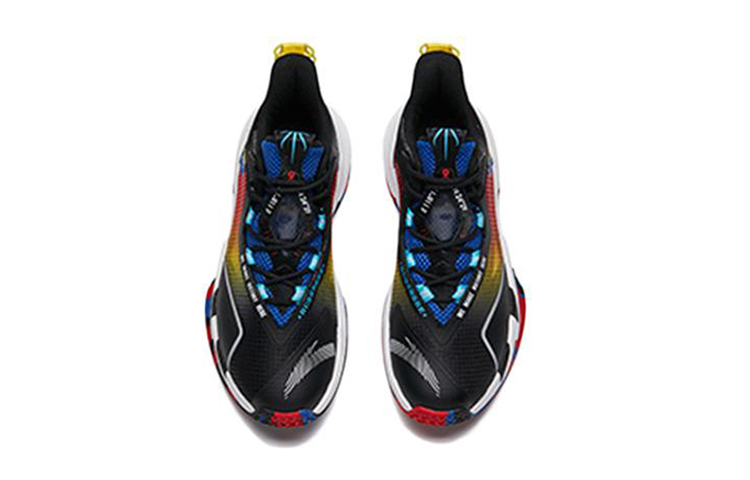 Shop (Youth) Anta 'Black Blue Red' 312231117-6