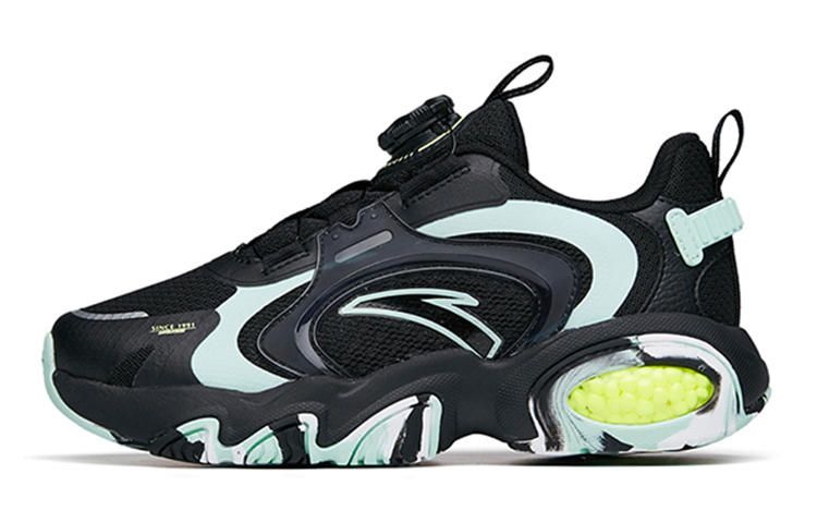 (Youth) Anta 'Black Green Dad Shoe' 312218802-2