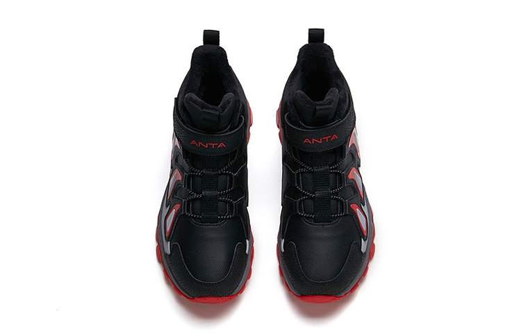 Lookbook (JR) Anta ''Nero Grigio Rosso Foderato in Pile Velcro Running'' 312146914-1