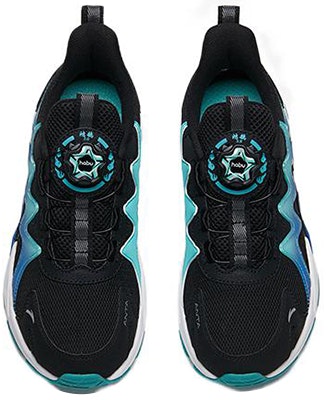 大童 Anta安踏 鴻鵠2.0 減震耐磨輕便運動休閒鞋 黑綠 Lookbook 大童 Anta安踏 鴻鵠2.0 減震耐磨輕便運動休閒鞋 黑綠