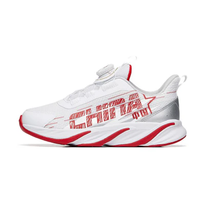 (Youth) Anta 'Kid's Flame' Low Running Shoes 'White Red'