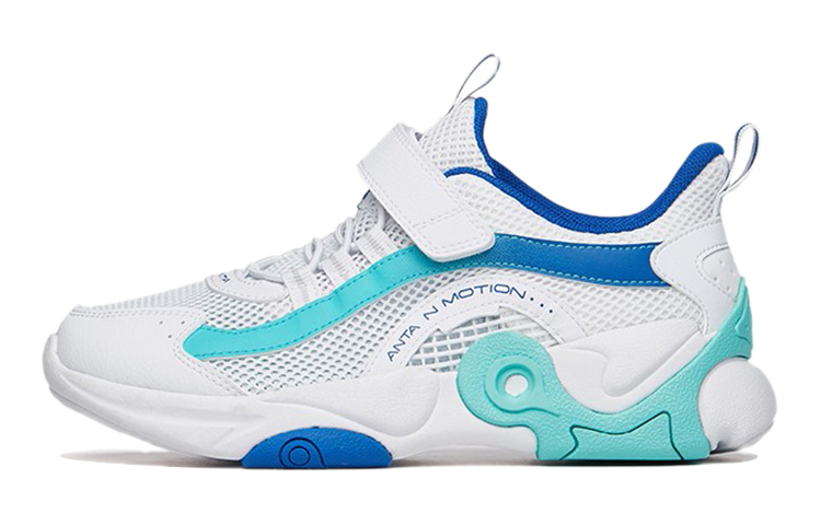 (Youth) Anta 'Magic Tape White Blue' 312228821-1