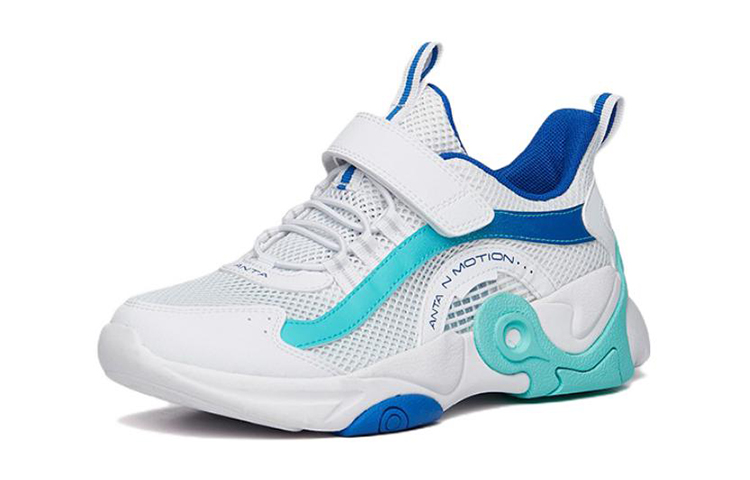 (Youth) Anta 'Magic Tape White Blue' 圖 2