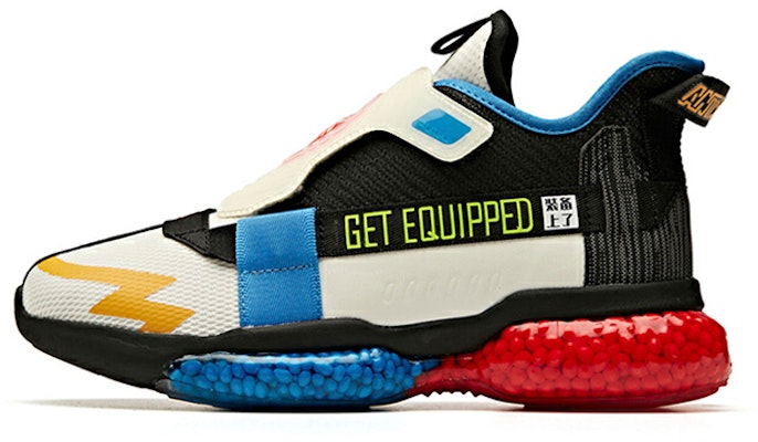 (Youth) Anta 'New York Fashion Week Cushion Running Shoe White Black Blue Red' 31945588R-5 Buy (Youth) Anta 'New York Fashion Week Cushion Running Shoe White Black Blue Red' 31945588R-5