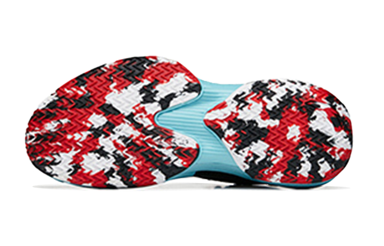 (Youth) Anta 'Nisilin Tribe Black Grey Red' 圖 6