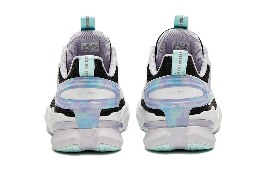 (Youth) Anta 'Running Black White Purple' 圖 4