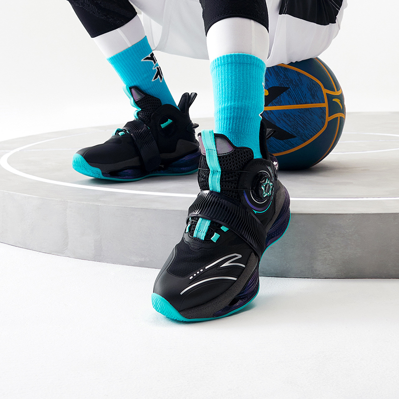 (Youth) Anta 'You Kong Black Green' 圖 6