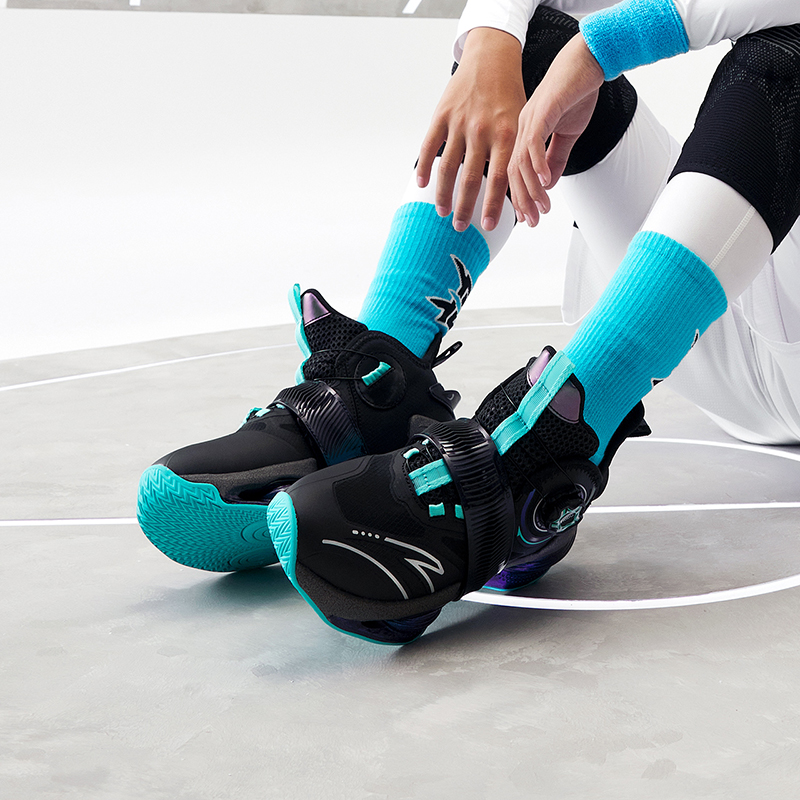 (Youth) Anta 'You Kong Black Green' 圖 7