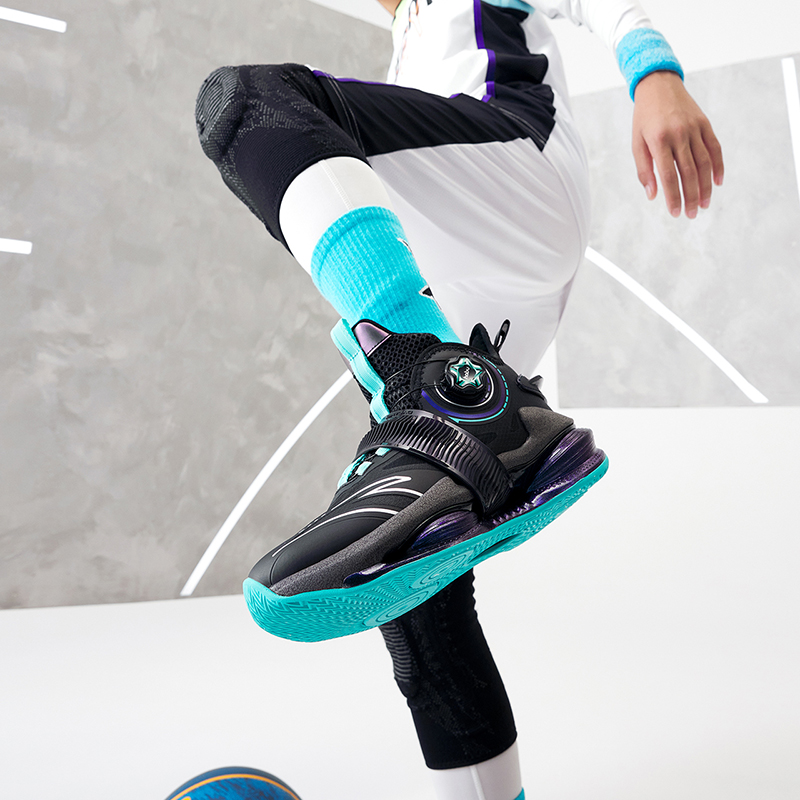 (Youth) Anta 'You Kong Black Green' 圖 9