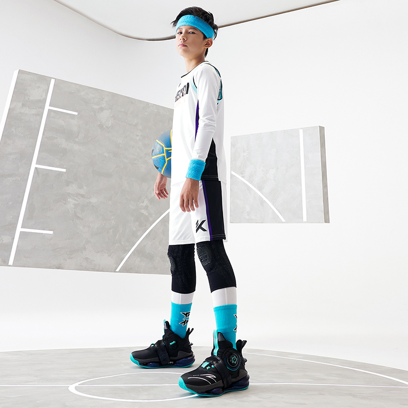 (Youth) Anta 'You Kong Black Green' 圖 10